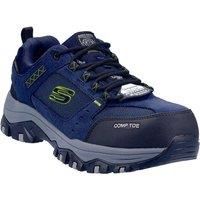 Skechers Greetah 77183 SB navy/black waterproof composite safety trainer shoe