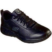 Skechers Women's Marsing Gmina Food Service Shoe, Black, 5 UK