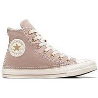 Converse Womens Stitch Sich High Tops Trainers - Off White