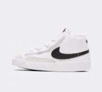 Nike White & Black Blazer Mid 77 Toddler Trainers