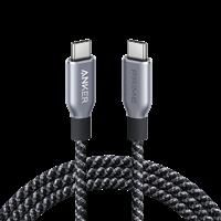 Anker Prime USB-C to USB-C Cable, 240W 6 ft Fast Charging USB-C Cable, Upcycled-Braided Nylon with High Durability, For iPhone 15/15 Pro/15 Pro Max/15 Plus, MacBook, iPad, Galaxy S24, and More