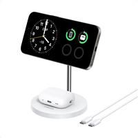 Anker MagGo 2-in-1 Wireless Charging Station White