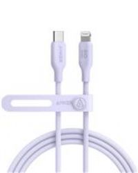 Anker USB-C to Lightning Cable, 541 Cable (Lilac Purple, 6ft), MFi Certified, Bio-Based Fast Charging Cable for iPhone 14 14pro 14pro Max 13 13 Pro 12 11 X XS XR 8 Plus (Charger Not Included) 