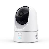 Security Camera, eufy Security 2K Indoor Cam Pan & Tilt, Plug-In Security Indoor Camera with Wi-Fi, IP Camera, Human & Pet AI, Voice Assistant Compatibility, Motion Tracking, HomeBase Not Required.