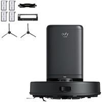 eufy Clean X8 Pro Robotic Vacuum with Self-Empty Station + Replacement Parts Kit Black