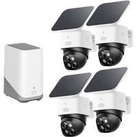 eufy SoloCam S340  (4-Cam Pack) + HomeBase S380 White