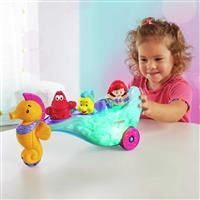 Fisher-Price Disney Princess Ariel'S Light-Up Sea Carriage By Little People