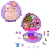 Polly Pocket Hedgehog Coffee Shop Compact Playset