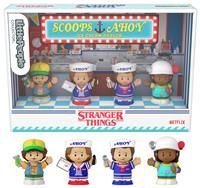 Little People Collector Stranger Things: Scoops Troop Special Edition Figure Set for Adults & Fans in a Display Gift Package, HVG76