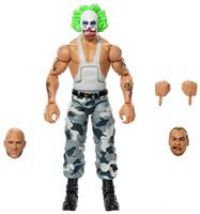 Mattel WWE Elite Collection Action Figure & Accessories, Premium Live Event Bushwhacker Luke with Interchangeable Hands & Build-A-Figure Pieces