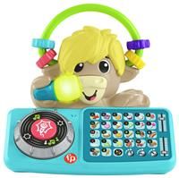 Fisher-Price Baby Learning Toy Link Squad A to Z Yak with Interactive Music & Lights for Ages 9+ Months, UK English, Compatible Only with Link Squad Items, HYL23