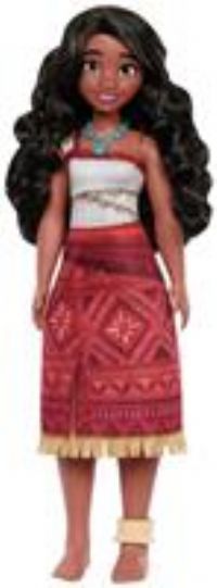 Mattel Disney Moana 2 Fashion Doll with 2 Accessories, Removable Outfit with Necklace & Anklet, Inspired by the Movie, JBT33