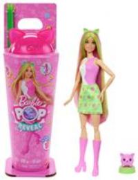 Barbie Pop Reveal Series Doll & Accessories Set, Shakes Series, Scented Bright Bunny Scented Fashion Doll & Pet, 8 Surprises Include Color Change, JCN88