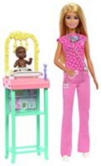 Barbie Nurturing Baby Doctor Playset