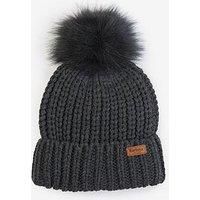 Barbour Womens Saltburn Beanie Charcoal One Size