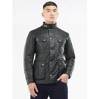 Barbour International Duke Wax Jacket - Black