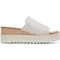 Toms Diana Canvas Mule - Putty