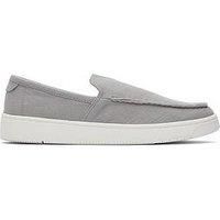 TOMS Men/'s TRVL LITE Loafer, Ultimate Grey Recycled Cotton Slubby Woven, 8 UK