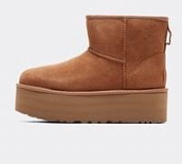 UGG Women/'s Classic Mini Platform Boots, Chestnut, 5 UK