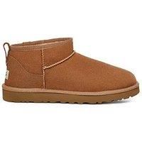 Ugg Mens Boots Classic Ultra Mini Casual Slip-On Suede