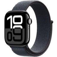 APPLE Watch Series 10 Cellular - 42 mm Jet Black Aluminium Case with Ink Sport Loop, Black