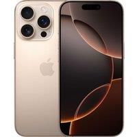 Apple iPhone 16 Pro 128 GB: 5G Mobile phone with Camera Control, 4K 120 fps Dolby Vision and a Huge Leap in Battery Life. Works with AirPods; Desert Titanium