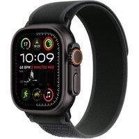 Apple Watch Ultra 2 GPS + Cellular 49mm Smartwatch, Sports Watch with Black Rugged Titanium Case with Black Trail Loop - S/M. Fitness Tracker, Precision GPS, Extra-Long Battery Life, Carbon Neutral