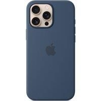 APPLE iPhone 16 Pro Max Silicone Case with MagSafe - Denim, Blue