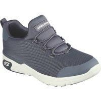 Skechers Marsing Athletic Slip On Bungee Workwear Trainers - Charcoal