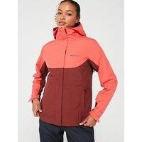 Columbia Womens Wahkeena Falls 3L Shell - Red Multi