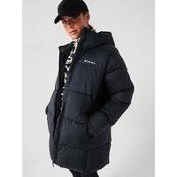 Columbia Women'S Puffect Ii Mid Hooded Jacket - Black