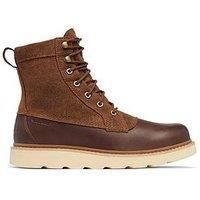 Sorel Mens Slabtown 62' Caribou Waterproof Boots- Brown