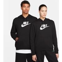 Nike Sportswear Club Fleece Women's Logo Pullover Hoodie - Black - Cotton/Polyester