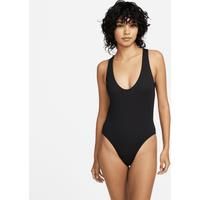 Nike Women's Cross-Back One-Piece Swimsuit - Black - Polyester/Elastane