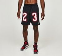 Jordan Essentials Mesh GFX 23 Short - Black - Size S