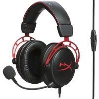 HyperX HX-HSCA-RD Cloud Alpha - Gaming Headset with In-line volume control, Compatible with PS5 and Xbox Series X|S