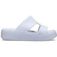 Crocs Women/'s Getaway Platform H-Strap Slide Sandal, Dreamscape, 5 UK