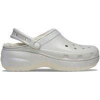 Crocs Classic Platform Lined Clog - Grey