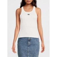 M05Ch1N0 Jeans Logo Vest Top