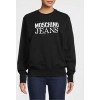 M05Ch1N0 Jeans Large Logo Crew Sweat