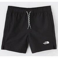 THE NORTH FACE Amphibious Class V Shorts Tnf Black Wavy Brand Proud Phantom Print 170