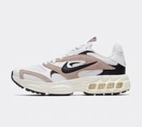 Nike zoom air fire trainers in white & brown