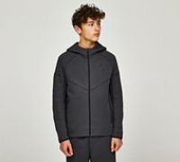 Nike Junior Tech Fleece Full Zip Hoodie - Black - Size S/B