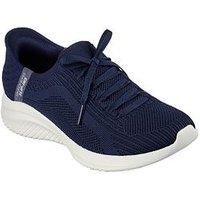 Skechers Ultra Flex 3.0 Brilliant Path Slip In Trainers - Navy