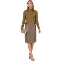 Sequin Pull On Pencil Skirt