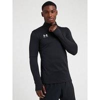 Under Armour Men's Logo Track Mid Layer Top, Black