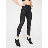 Under Armour Womens Training Armour All Over Print Ankle Leggings - Black