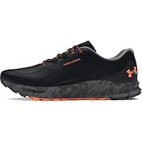 Under Armour Men/'s Charged Bandit Trail 3 Sneaker, (001) Black/Black/Orange Blast, 8 UK