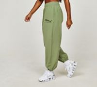 Nike Womens Swoosh Cuff Woven Pant - Green - Size XS