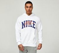 Nike Varsity Arched Overhead Hoodie - White - Size L